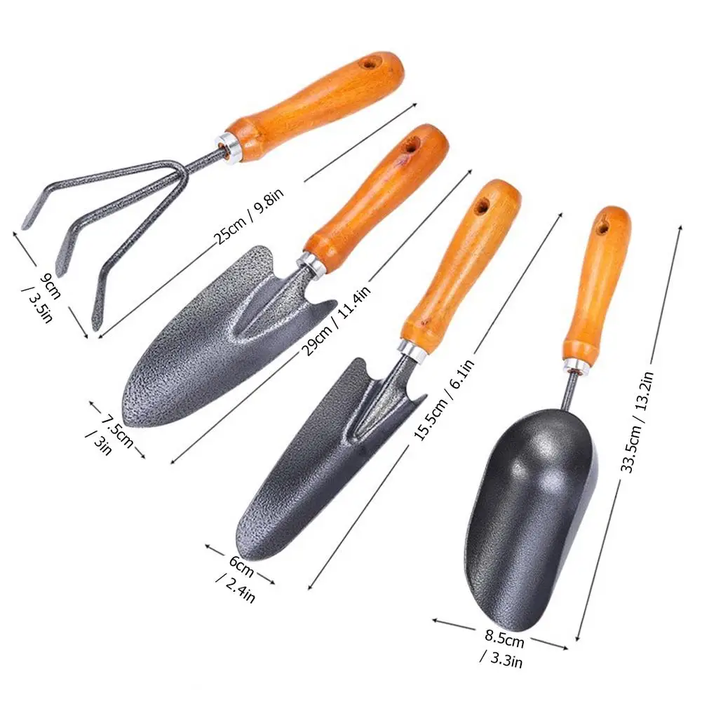 2-in-1 다용도 괭이 삽 세트, 정원 도구, 파기, 제초, 흙 풀기, 발코니 재배, 채소, 꽃 재배에 이상적