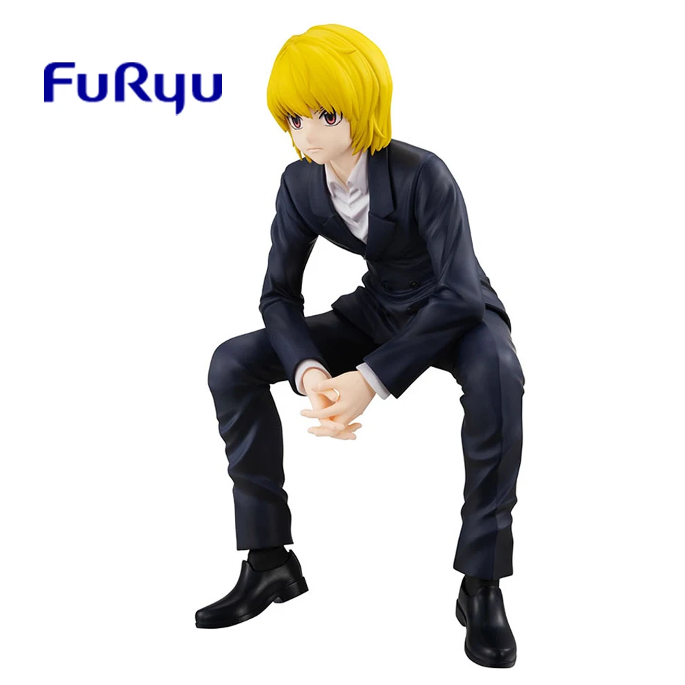 

IN Stock Original FuRyu Hunter Hunter Kurapika Noodle Stopper Figure Action Anime Model Collectible Toys 15Cm