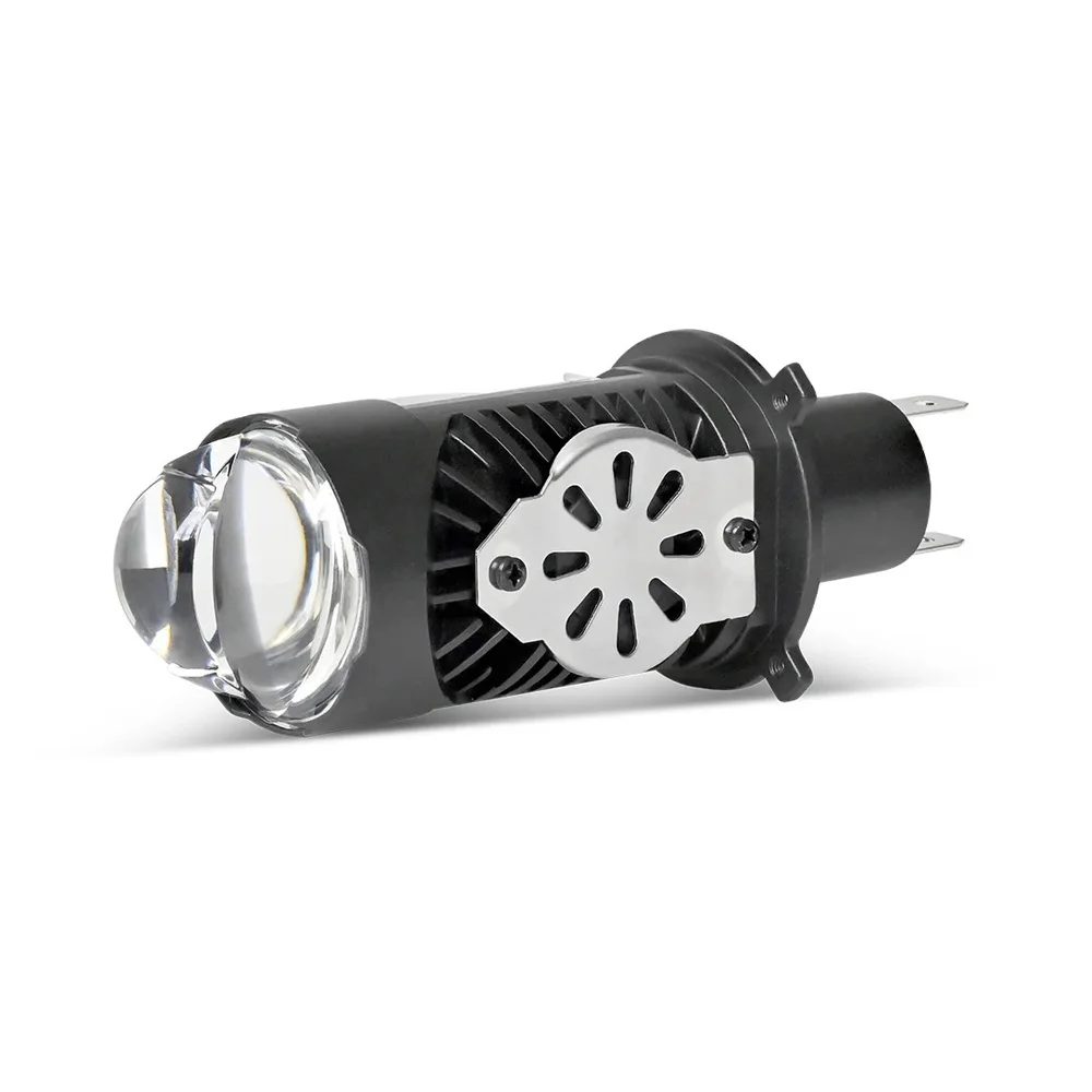 H4 Bi LED Mini Projector Lens LED Car Headlight Bulb 20000LM 100W CANBUS Turbo A
