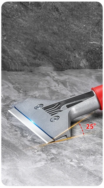 Portable Aluminum Alloy Cleaning Shovel Knife Wallpaper Paint Tiles Flooring Scraper Remover With SK-5 Blade Home Cleaning Tools 5