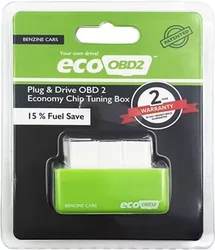 Eco OBD2 Fuel Saver Tuning Chip - Universal Car Efficiency Enhancer (Green 2PCB)