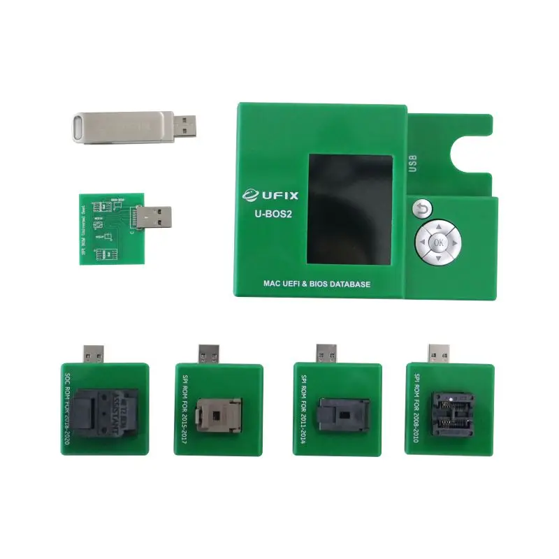 Ufix U-Bos2 Per La Riparazione Di Mac 2008-2017 Rimuovi Efi Lock Firmware Lock Pin Code Lock Repaire Tool M1 O T2 Rom Chip Bios