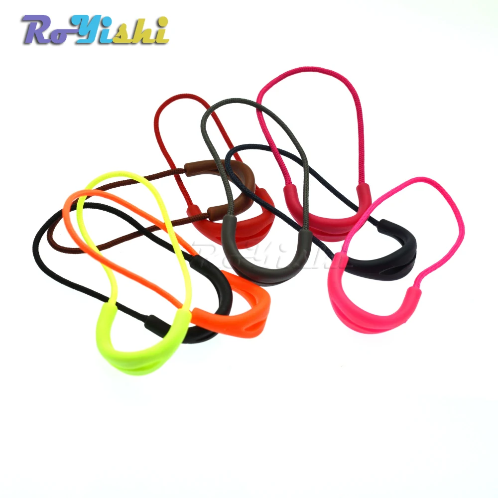 100pcs/pack Mix Color U Shape Cord Zipper Pull Strap Lariat For Apparel Accessories