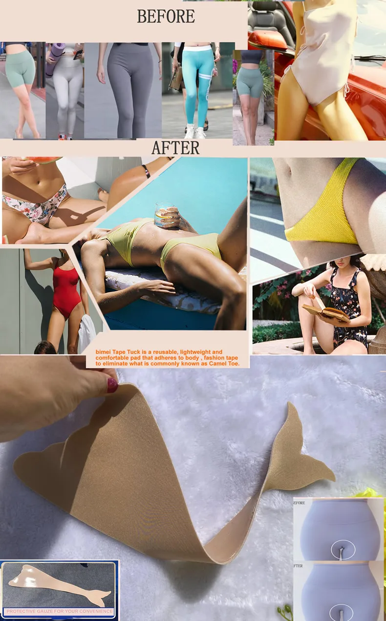 Reusable Mermaid T-Tape for Transgender, Drag Queens, Crossdressing