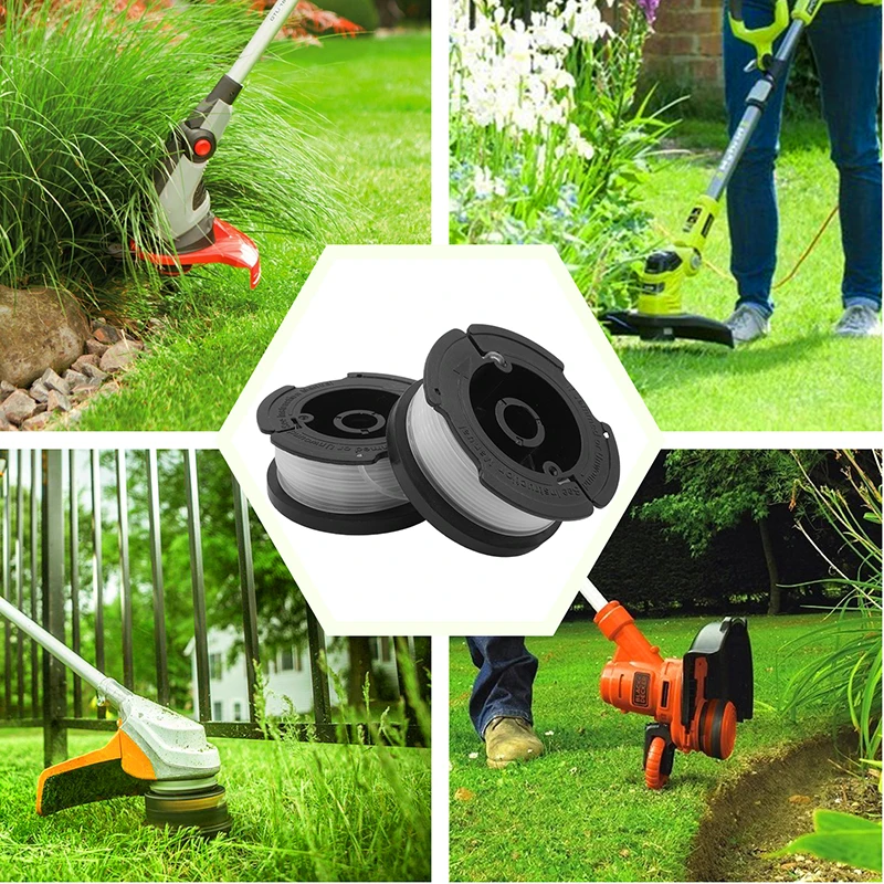 Grass Trimmer Head Cutting Line Brush Cutter Spool Cap For Black Decker  Lawn Mower GL7033 GL8033 GL9035 90583594 - AliExpress