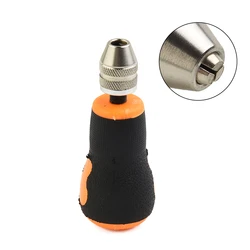 0.5-3.2mm Small Hand Twist-Drill Handle Manual Hand Drill Drilling Wood Plastic Jewelry Manual Drilling Hand Drill