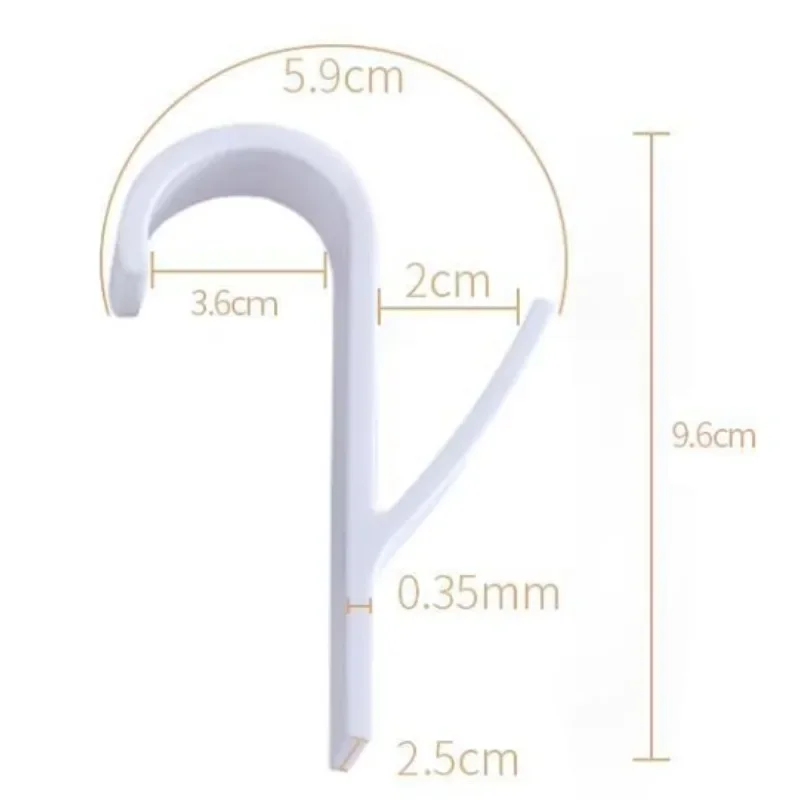 2/4pcs Radiator Coat Hook Storage Racks White Hanger Clothes Scarf Hanger Hooks Bathroom Hooks Bathroom Accessories
