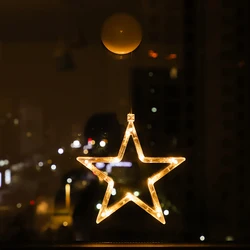 Decorazioni Natalizie a LED Calde con Luci Appese per la Casa e la Camera da Letto