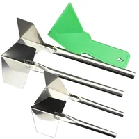 1pcs Drywall Corner Scraper putty knife Finisher Cleaning Stucco Removal Builder Tool for floor wall ceramic Tile Grout DIY 1