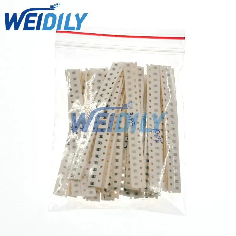 720PCS 0805 SMD Ceramic Capacitor Assorted kit 1pF~10uF ceramic capacitor smd capacitor