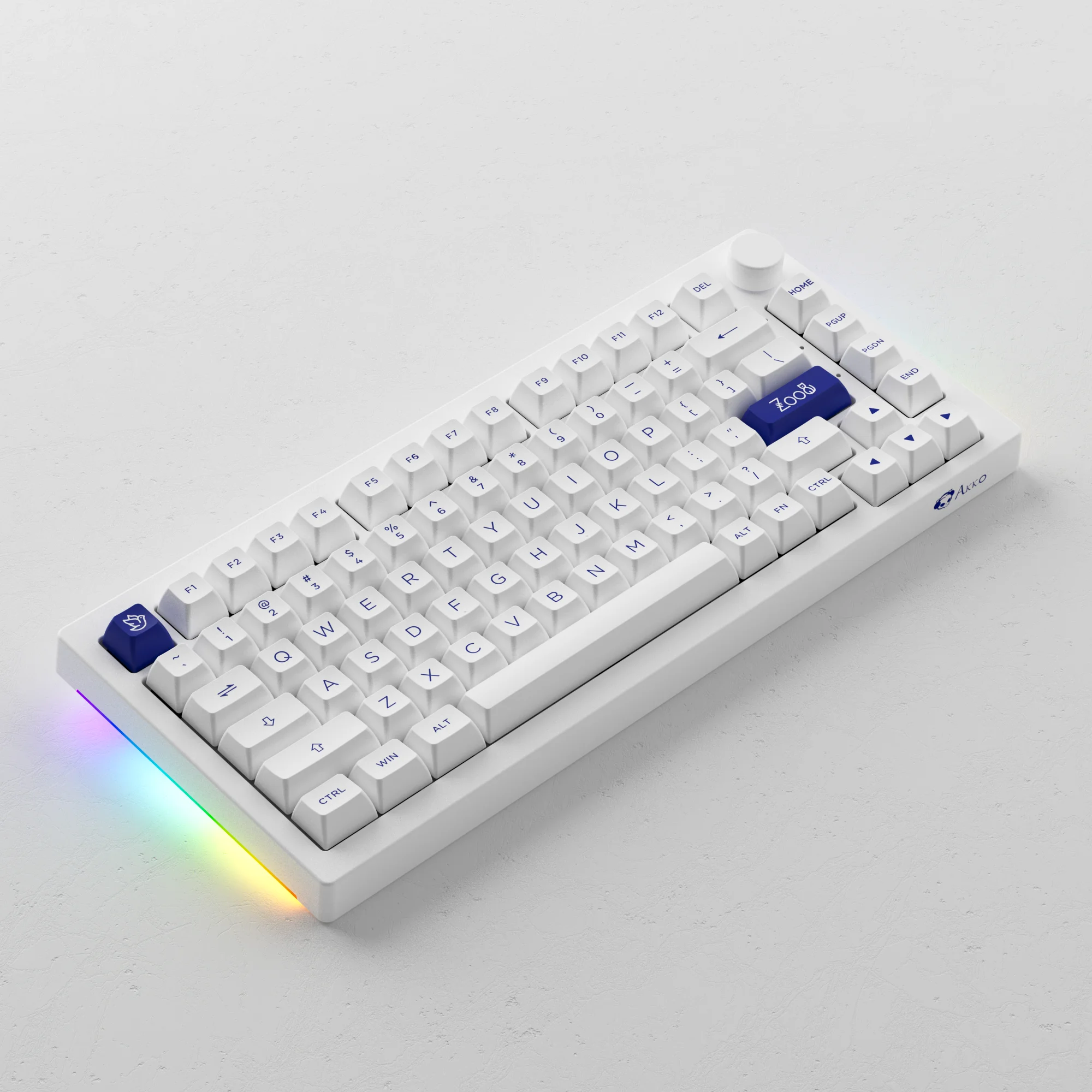 Клавиатура игровая Механическая Akko 5075B Plus, 75% ГГц, USB Type-C ...
