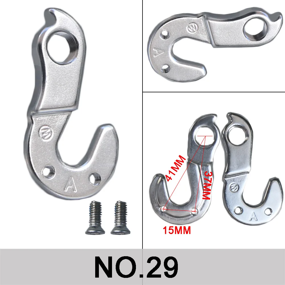 1pc mtb Fahrrad Schaltwerk Kleiderbügel Rennrad rahmen Hinterrad Mech Umwerfer Kleiderbügel Heck haken Ausfallende Konverter Adapter – Detail 10