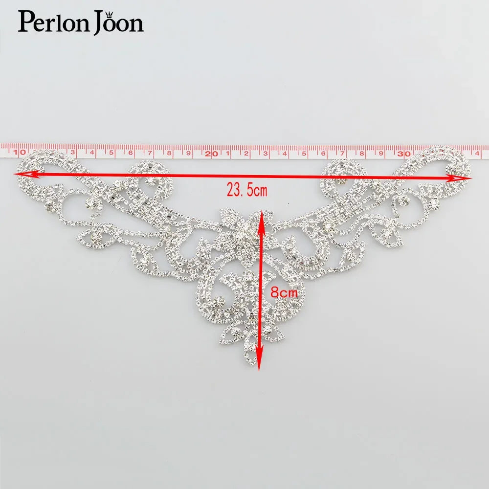 DIY ab farbe schweißen Kristall patch Strass kragen für die hochzeit kleid rock blinkende hand nähen Kleidung Zubehör YL003 – Detail 29