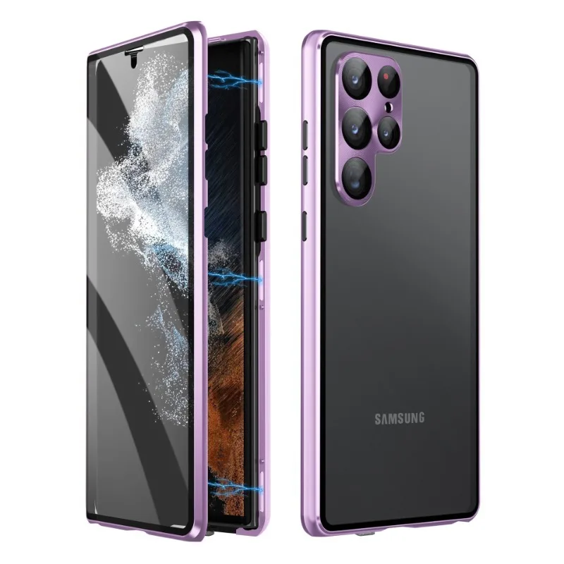 

Прозрачный пластиковый чехол для Samsung Galaxy S24 Ultra S23 S22 S21 Plus