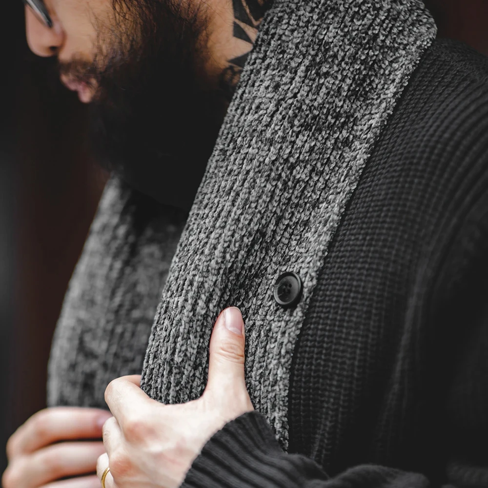 Bandana Neck Gaiter Maden Chenille Multifunctional Knitted Scarf Casual Grey Warm Waistcoat Men Autumn Winter Designer Scarves Brand Vest