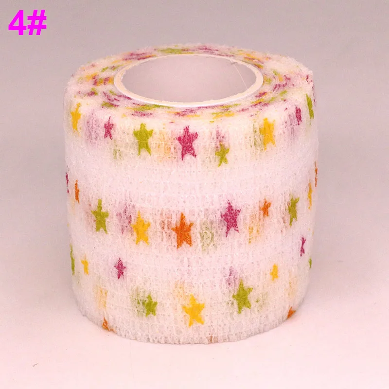 Fruit Printed Self-Adhesive Animal Elastic Bandage - Multi-Purpose Sports Wrap Tape