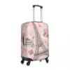 Eiffel Tower Graffiti Suitcase Cover Paris Fashion Travel Protection Flight Practical Luggage Supplies Xmas Gift 3