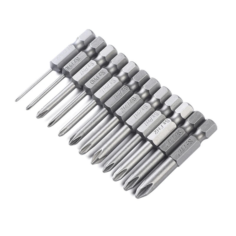 

1/4" Shank Security Tip Magnetic Screwdriver Bit Adapter PH00 PH0 PH1 PH2