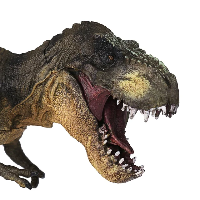 Jurassic Tyrannosaurus Rex + Blue Velociraptor Dinosaur Action & Toy Figures Animal Collection Learning & Educational Kids toy 6