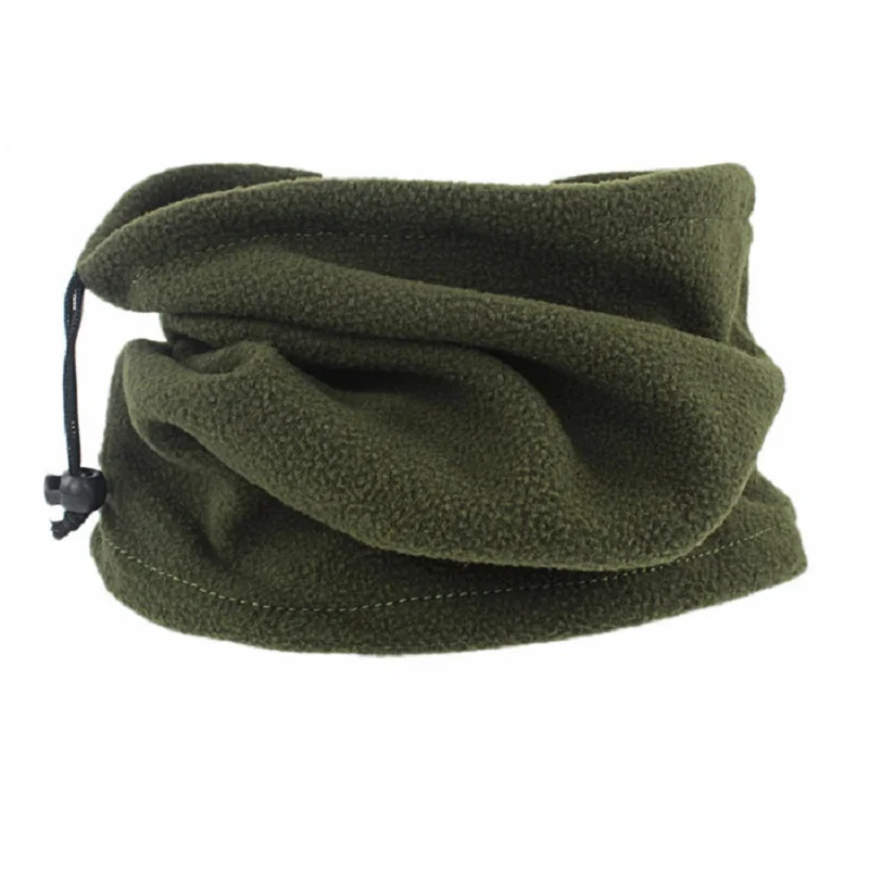 Cozy Polar Fleece Adjustable Neck Warmer for Winter Sports and Outdoor Activities