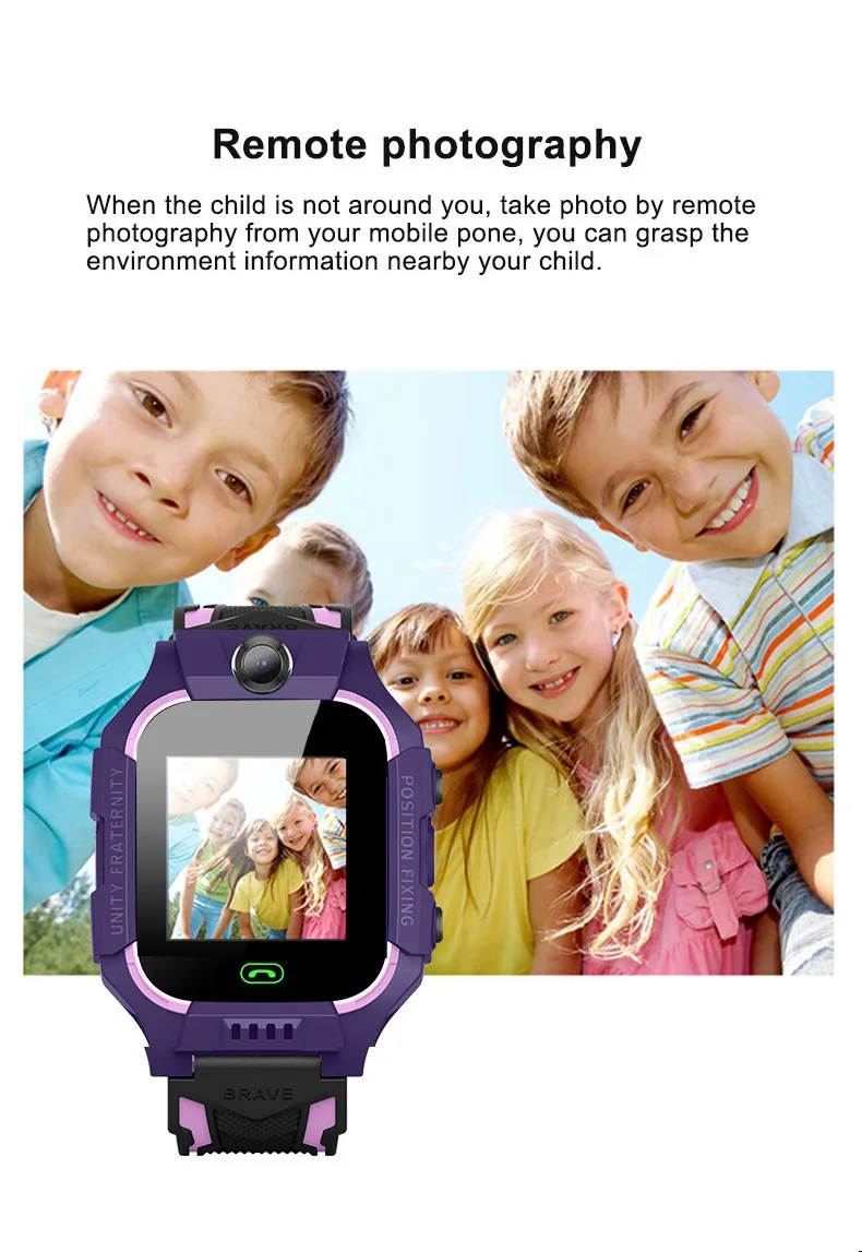 4G Children's Smart Watch Kids Phone Watch Smartwatch For Boys Girls With Sim Card Photo Waterproof IP67 Gift For IOS Android