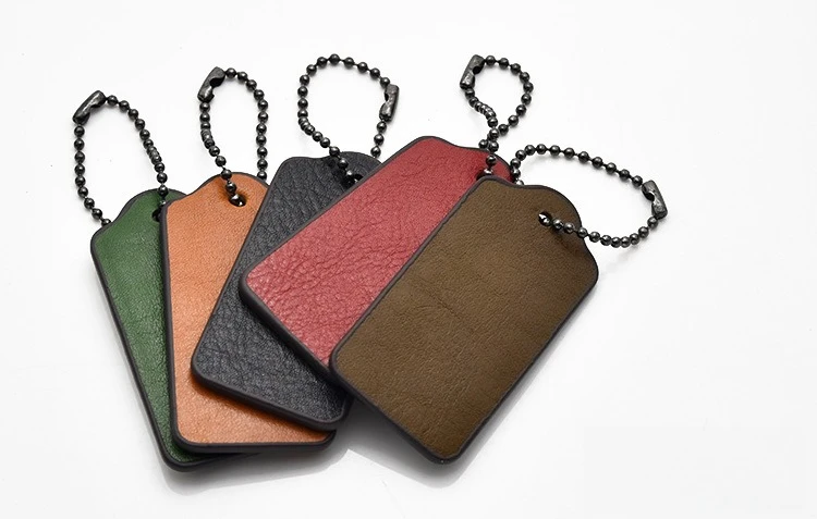 Hängeanhänger aus echtem Leder, Taschenanhänger aus Rindsleder, Mini-Schlüsselanhänger-Zubehör für Geschenke – Detail 6