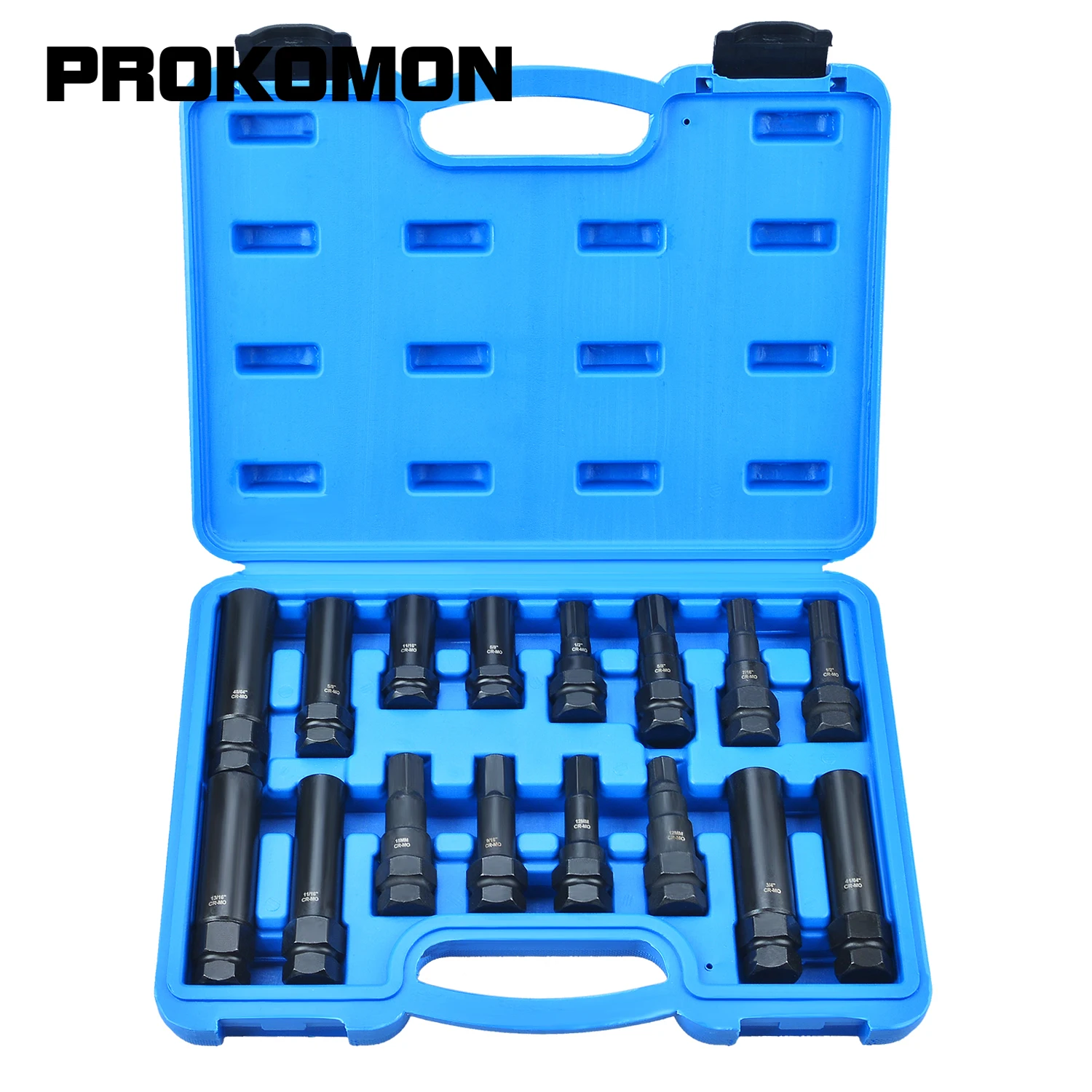 

16pcs Wheel Lock Key Removal Tool Kit Locking Lug Nut Master Set