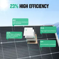 Panneau solaire 250W 2 pièces 125W panneaux solaires flexibles 18V cellule solaire monocristallin photovoltaïque pour Kit de système de chargeur de batterie 12V 5
