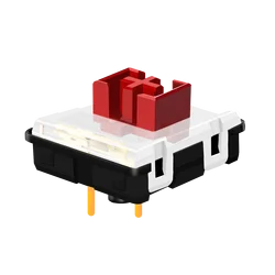 Enhanced Gaming Mechanical Keyboard with RGB Lighting and Low Profile Switches - 100 PCS (Red)