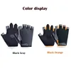 New Cycling Gloves Anti Slip and Shock-absorbing Outdoor Sports Gloves Summer Sun Protection Elastic Fingerless Gloves 5