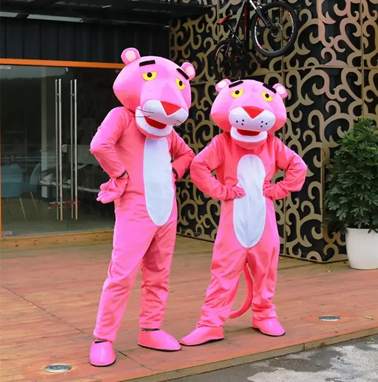 open lace back dress Pink Panther Onesie Kigurumi Pajama Costume For Adults and Teenagers,  Halloween Costume For Men, Women and Teens  Hallowitch Costumes