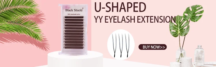 Description Picture 3 of item240PCS 30D Cluster Lashes 9-14mm Mix 0.07mm Dark Light Brown Soft Volume Makeup Tool DIY At Home Natural Look Eyelash Extension