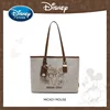 Disney "EVERYDAY SMILE" Mickey Mouse Tote Bag New Embroidered Women Large Capacity Underarm Commuter Handheld Shoulder Bag 1