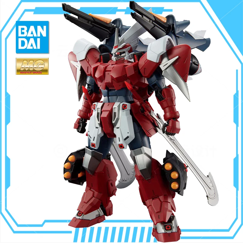 

BANDAI Аниме MG 1/100 GINN ECLIPSE GUNDAM, новый мобильный отчет, сборка Gundam, пластиковая модель, комплект, экшн-игрушки, фигурки, подарок