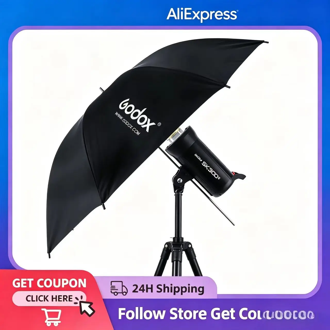 고독스 플래시 SK400II 400Ws SK300II 300Ws 스튜디오 플래시 전문 스트로브 내장 2.4G 무선 X 시스템 촬영 SK400 업그레이드