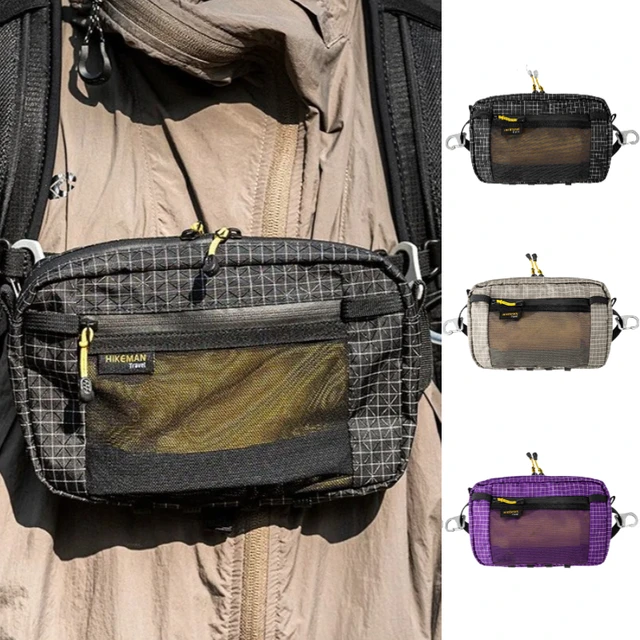 Dyneema – sac de taille en Fiber 1,1 l, étanche, UrltraLight, multi-poches, pour cyclisme, course à pied, randonnée, Camping, accessoires de sport de plein air 1