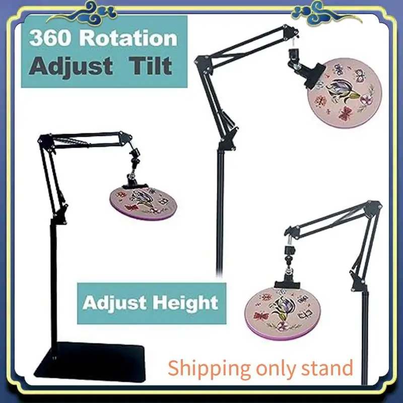 Embroidery Hoop Holder Lap Stand Crossstitch Holder Stand Metal For Embroidery Hoops