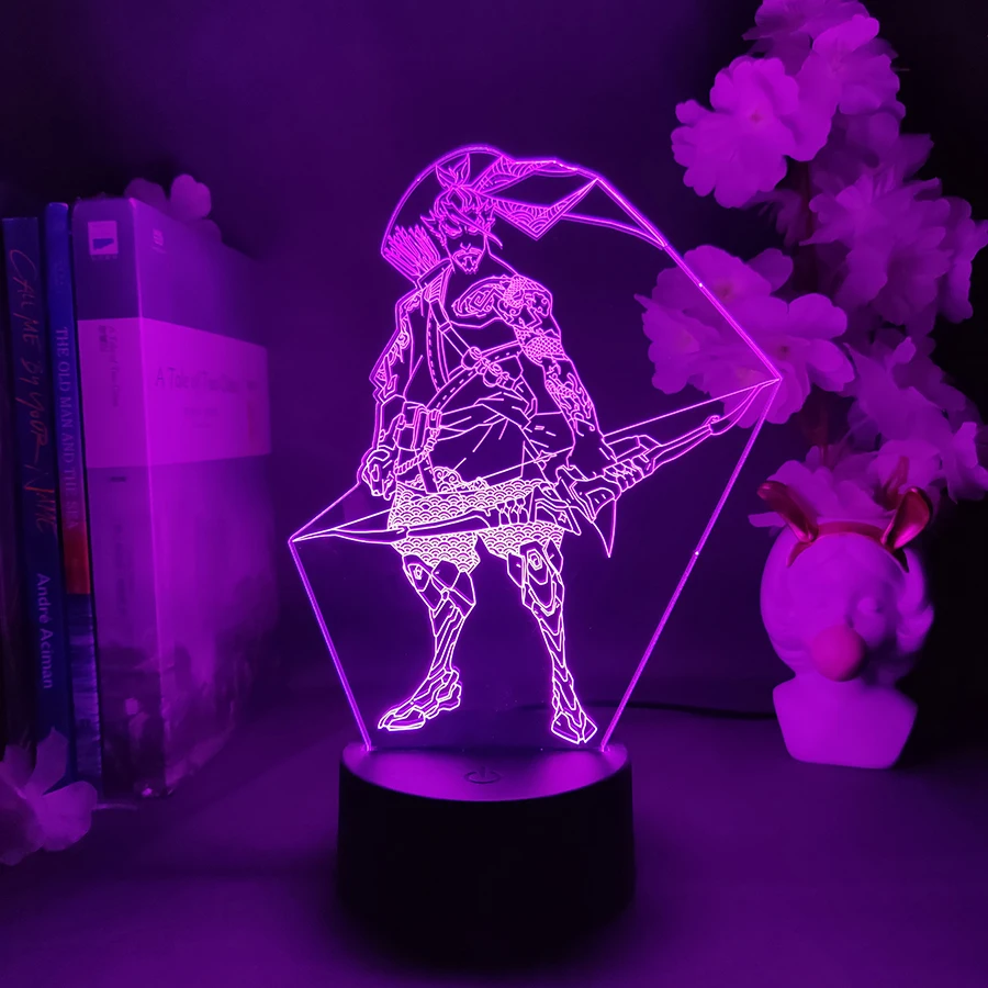 

Наручные часы, светодиодный ночник, крутой подарок для OW Gamer, детская спальня, кабинет, настольное освещение, гаджеты