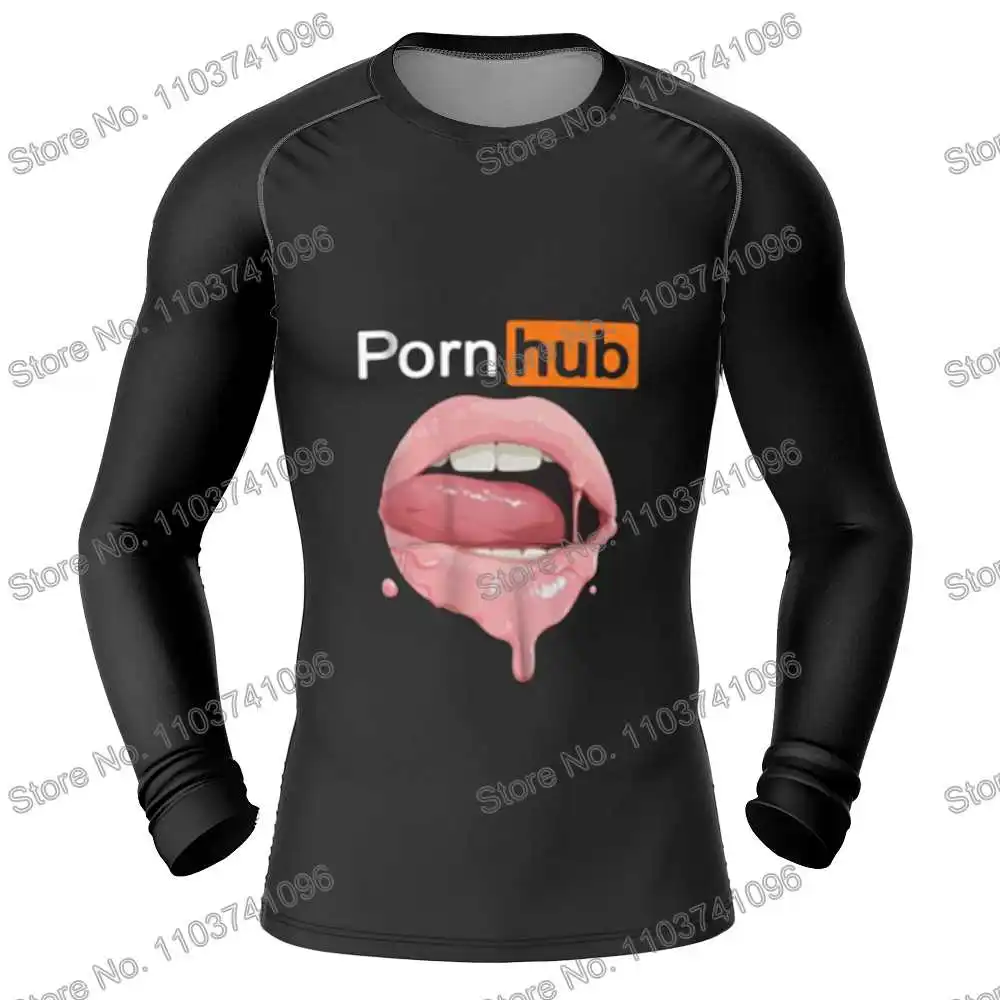 Hub Diving T-Shirt Tight Long Sleeve Rash Guard BJJ MMA Swimwear Men Surf Clothing Beach Floatsuit Women GYM Tops Sportswear