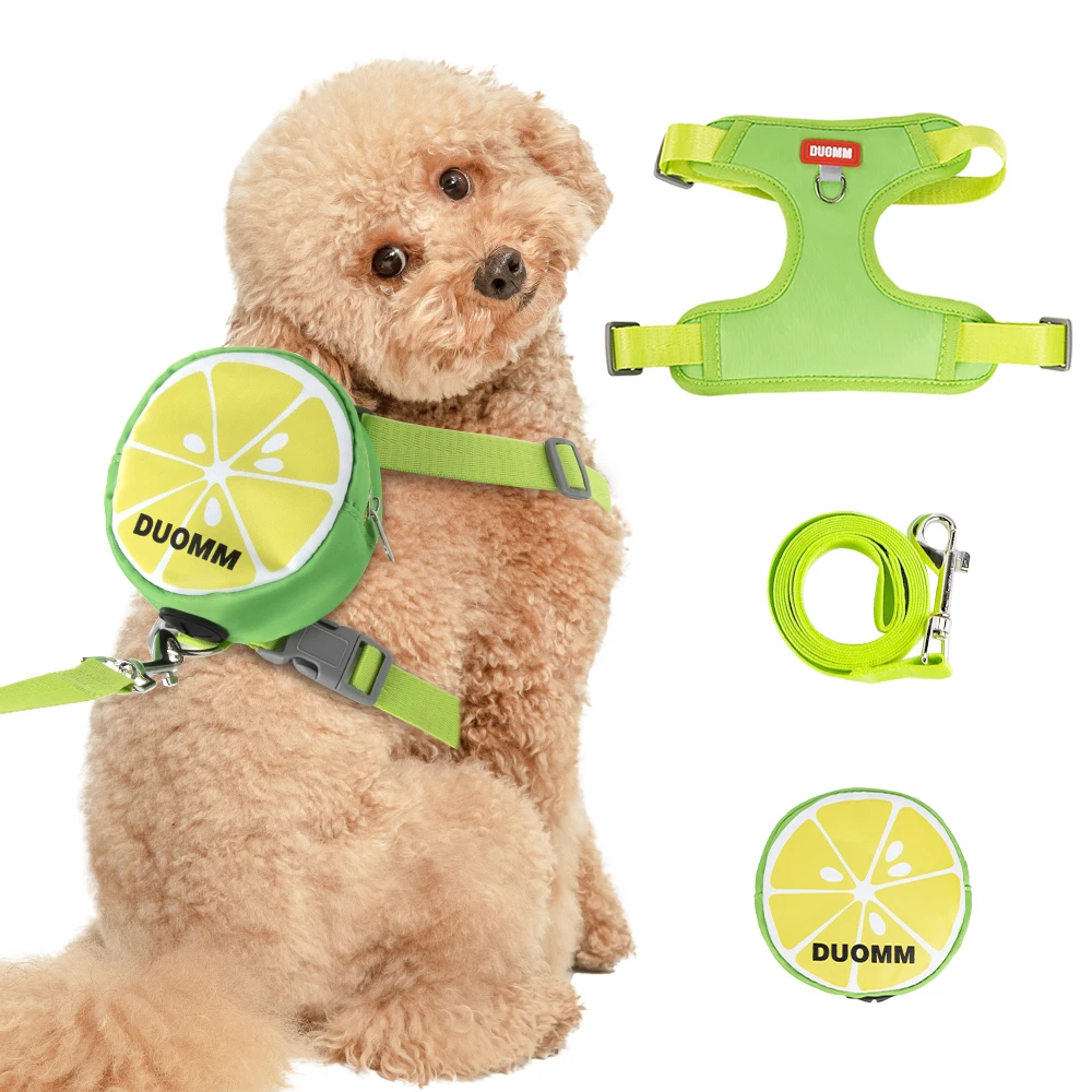 Fruit Pet Backpack Harness Set 3