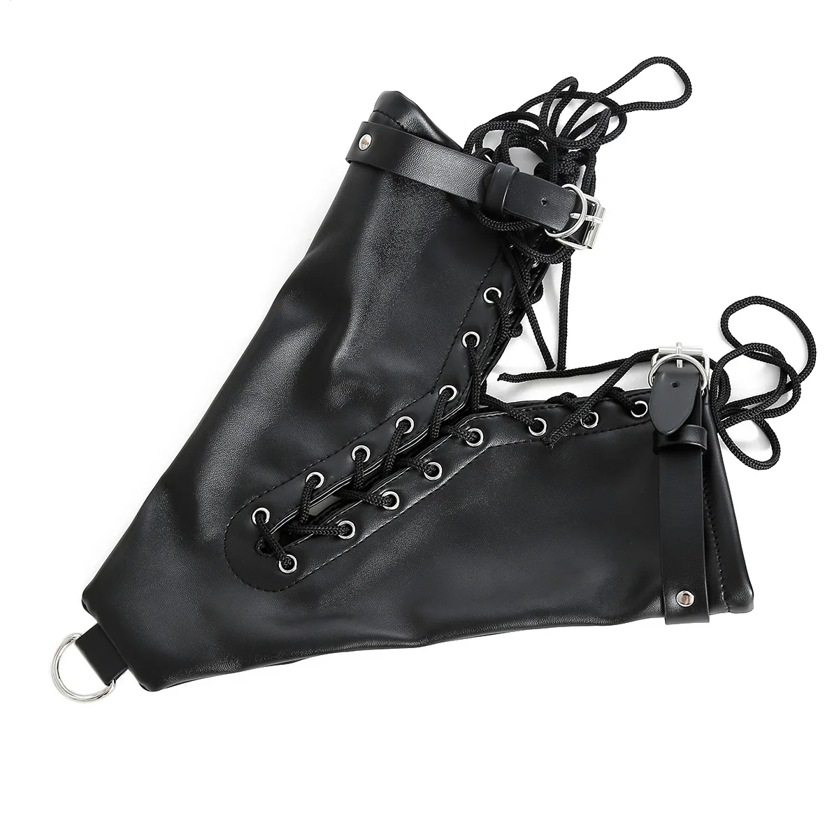 Sex Handcuffs Mittens Boot Booties Leather Gloves Dog Paw Padded Fist Mitts Socks BDSM Bondage Sex Toys Fun Gloves Adult Game