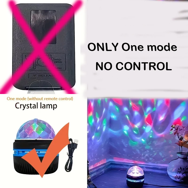 מקרן כוכבים, מקרן גלקסיה, מקרן גלי מים ואוקיינוס לחדר השינה עם תאורת לילה לקישוט החדר עם 7 דפוסים בצבעים