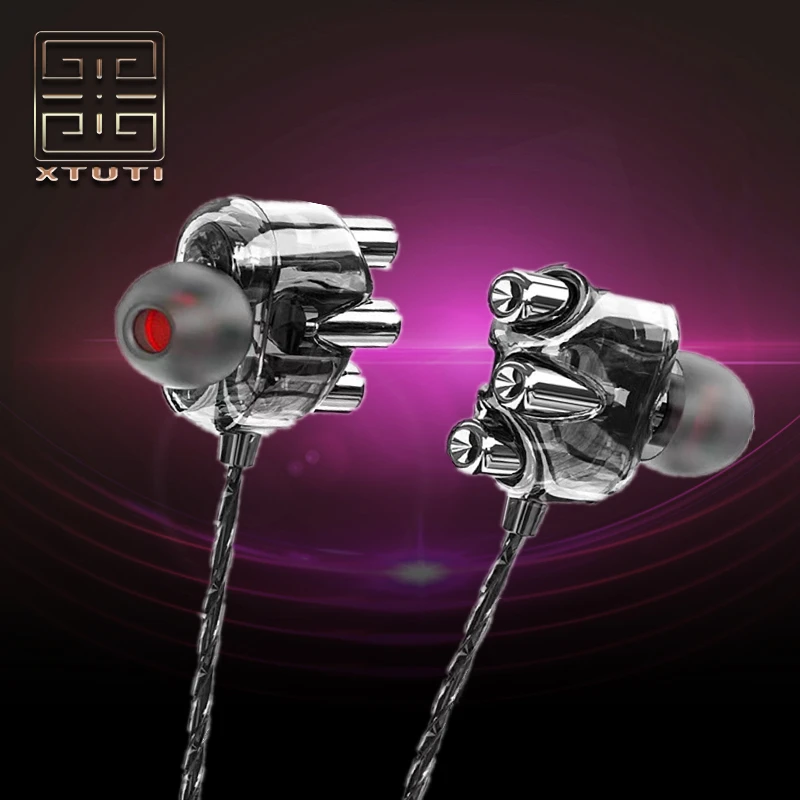 headphones for sale Wired Earphone 2DD+1BA Armature Dynamic Hybrid Headset HiFi Wired Headphone 3.5MM Deep Bass Sport Earpbuds With Mic Microphone best pc headset