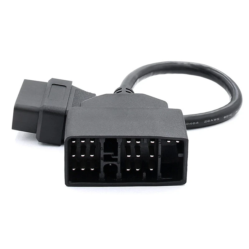 High Quality Suitable for Toyota 2-pin To 16 Pin OBD2 Diagnostic Adapter Cable for Toyota 22-pin To 16 Pin Connection Cable Tool 2