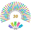 30 Pieces Stackable Bear Pencils Kids Plastic Bear Shaped Stacking Pencil 5 in 1 Point Pencils for Birthday Party Supplies 1