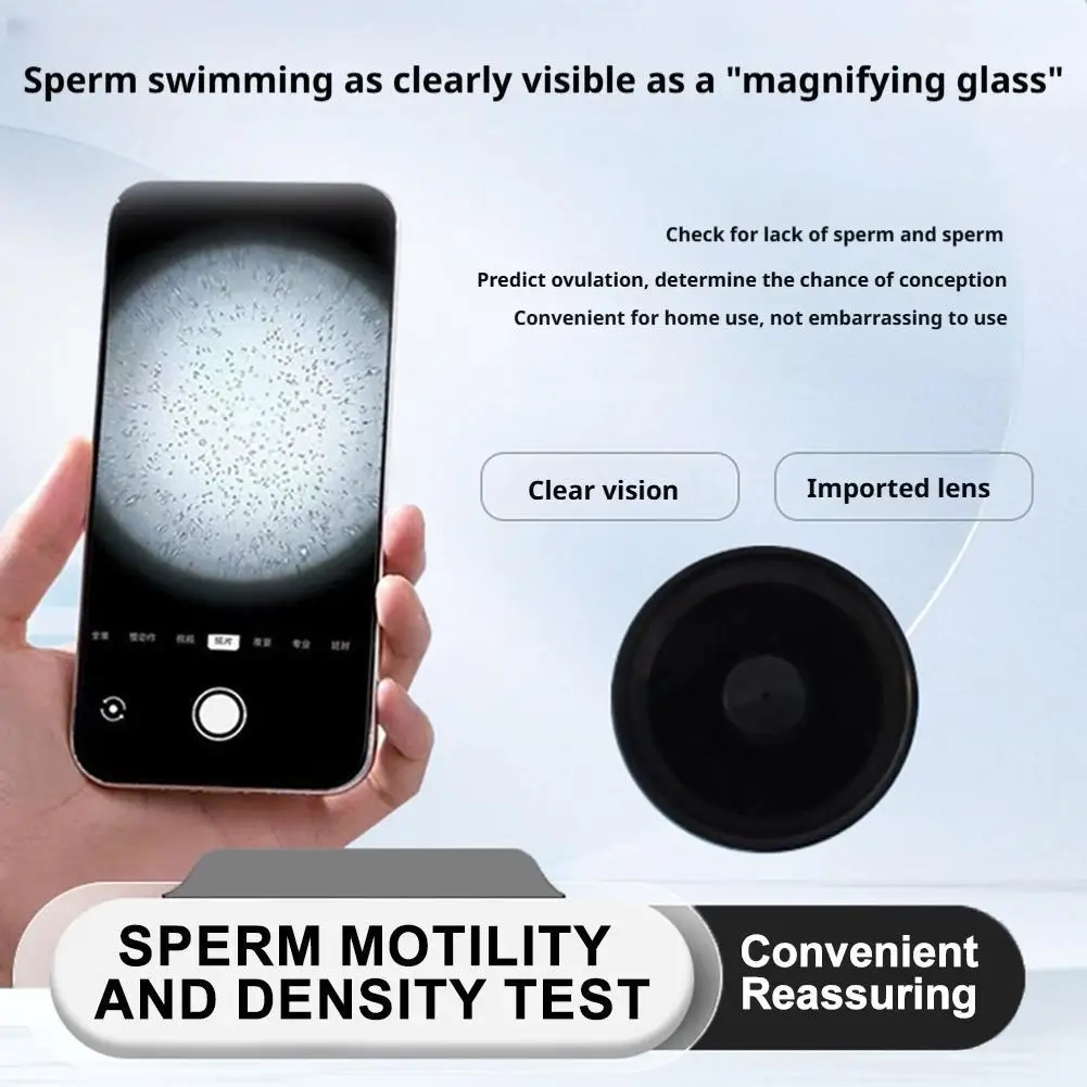 1Set High-end Comprehensive Sperm Concentration Test Kit For Home Quick And Accurate Assessment For Men Reusable Sperm Care sperm concentration test kit