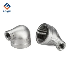 Stainless Steel 90° Angled Elbow Reducing Pipe Fitting - 1l4 to 1l8 Inch