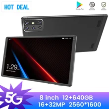

4G LTE 12GB 640GB Google Play Computer Global Version Laptop Dual SIM Notebook 5G Tablet Android Pad Air WPS Office 7800mAh