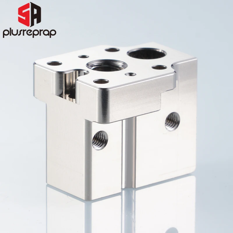 T-vulcão Banhado a Cobre Aquecedor Bloco Acessórios para Impressora 3d Compatível com Drag-on v6 Hotend Alta Qualidade - Imagem 6