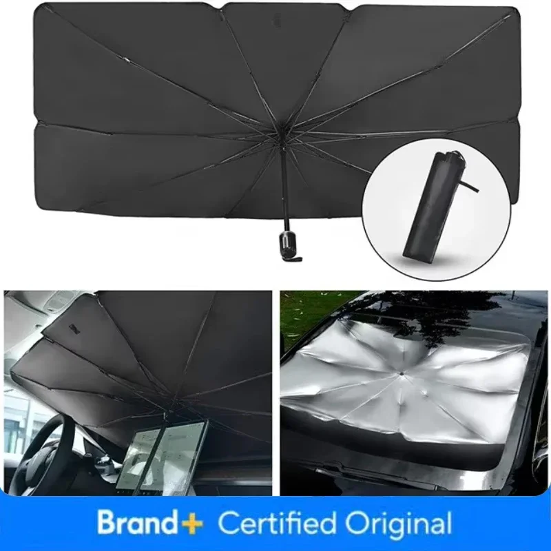 Retractable Anti Uv Protection Car Umbrella Foldable Front Window Windshield Sun Shade Sunshade for Car